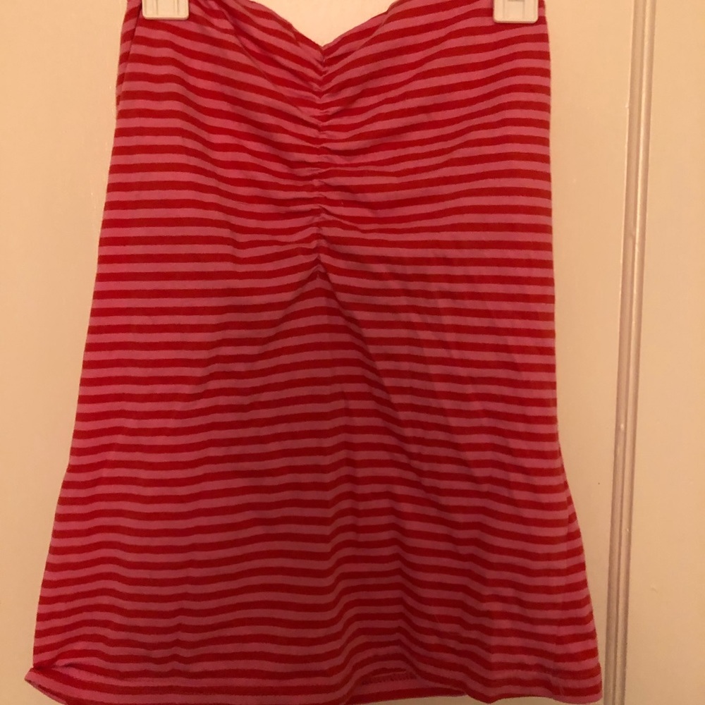 Sweetheart pink tube top